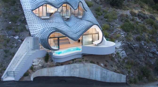 This Dragon-Inspired Cliff House in Spain Uses the Earth to Stay Cool