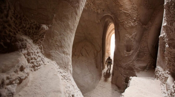 This Man Left Society To Live In A Cave For 25 Years. What He Created Will Give You Chills