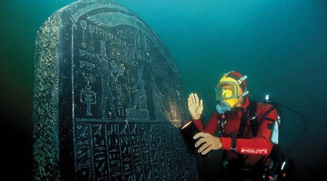 The Ancient City of Heracleion Has Been Found & Is Now Going on Display