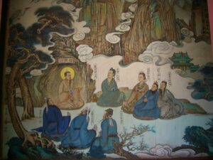 Changchun-Temple-Master-and-disciples-painting-0316