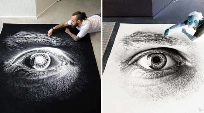 These Incredible Salt Drawings Reveal Their True Colors When Inverted
