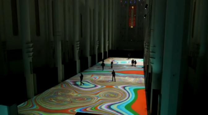 This Moroccan Church Was Transformed Into An Interactive “Magic Carpet”