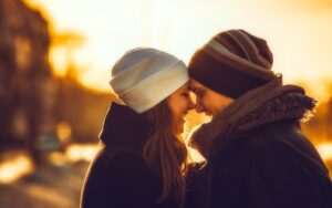 Sunset-time-happy-couple-love-image