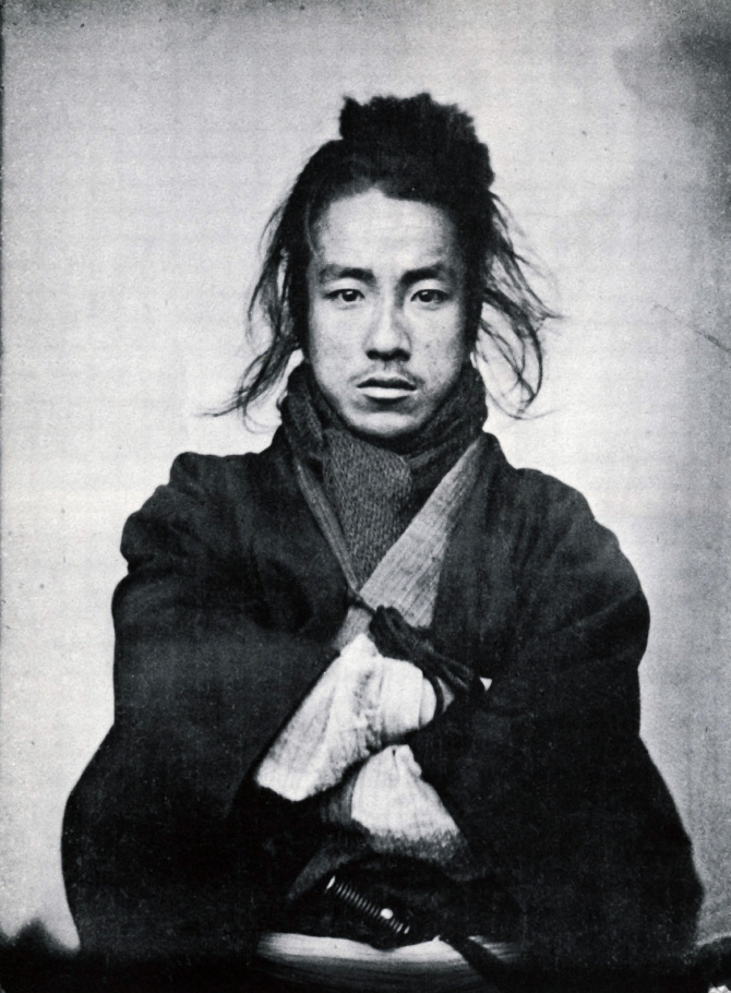 A Japanese Samurai.