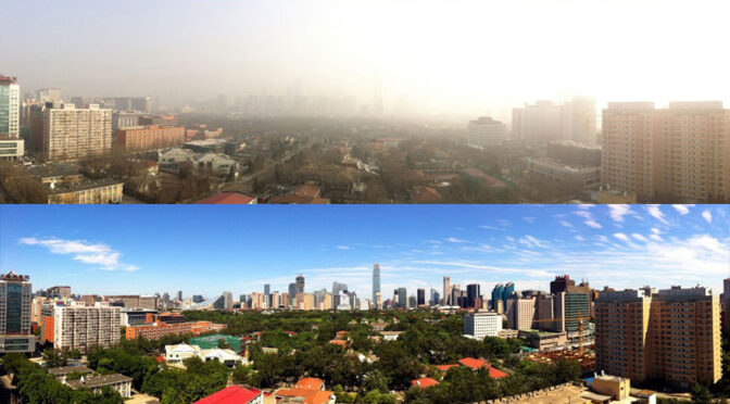 For One Day, Beijing saw Blue Skies… Here’s why