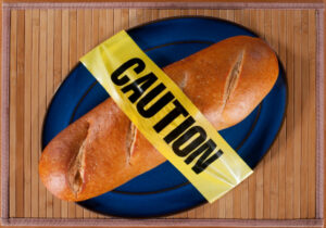 caution gluten