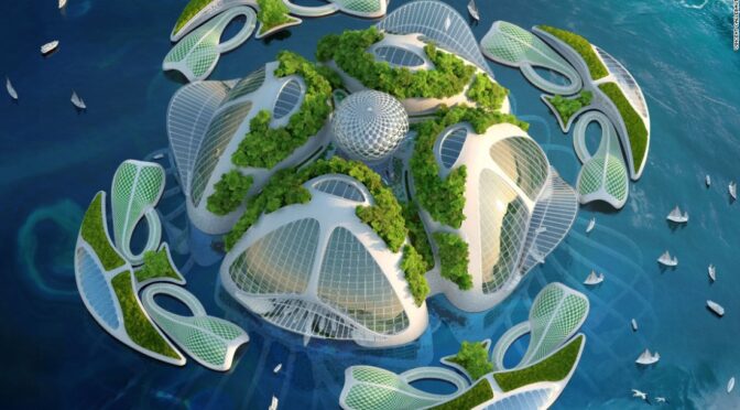 This Architect Designed A Self-Sustaining Underwater Eco-Village