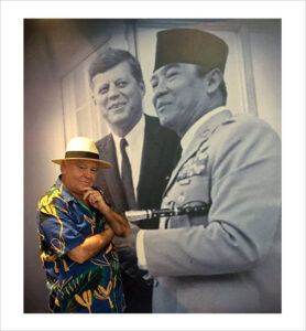 Neil Keenan, JFK and President Soekarno of Indonesia