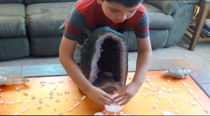 This 8 Year Old Prodigy Explains How He Uses Crystals to Transmute Dark Energy