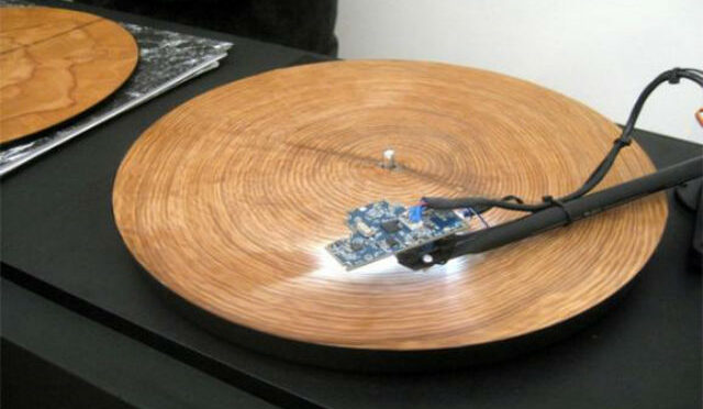 What A Tree Sounds Like When Played On A Record Player